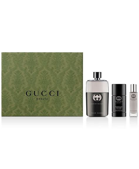 mens gucci aftershave gift set|Gucci by for men fragrance.